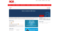 Desktop Screenshot of aceindia.com